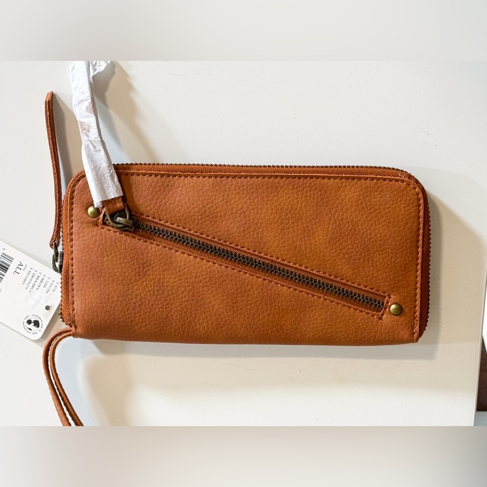 Free People Tan Wallet